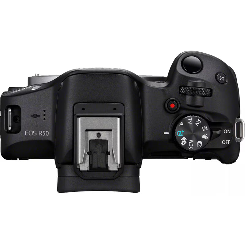 Canon Digital Camera Mirrorless EOS R50 BLK + RFS18-45mm S
