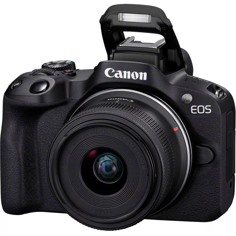 Canon Digital Camera Mirrorless EOS R50 BLK + RFS18-45mm S