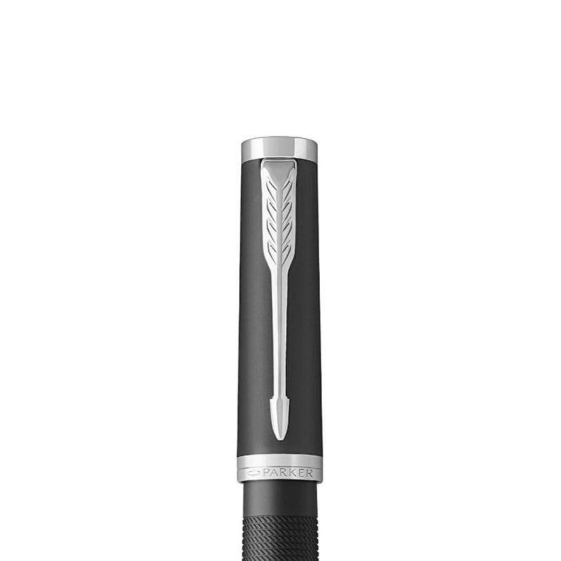 Parker Royal Ingenuity Premium Large Rubber Black Chrome Fountain pen