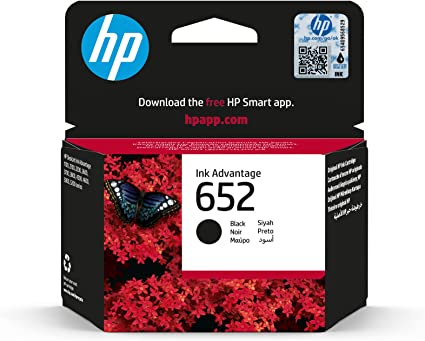 HP 652 Black ink cartridge
