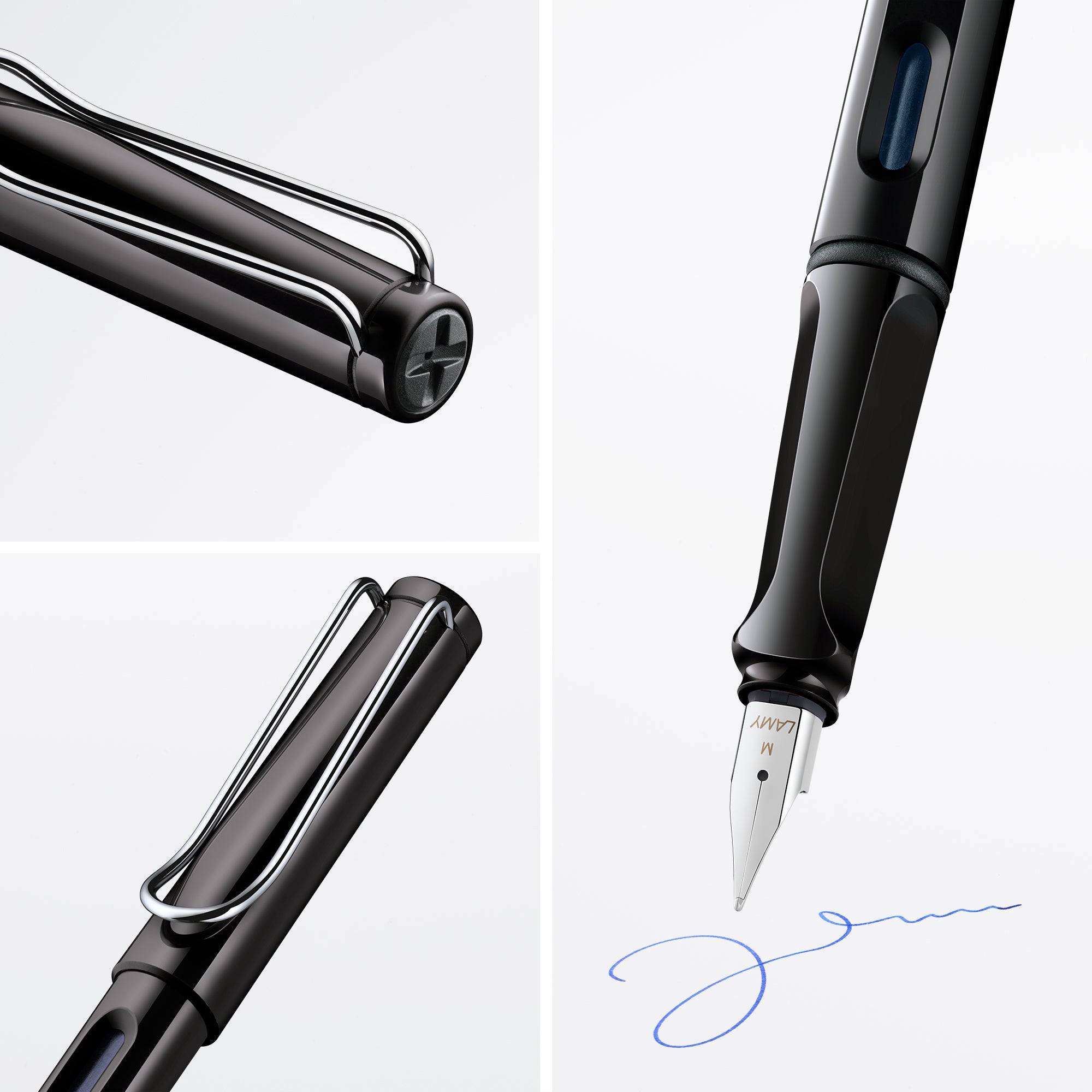 LAMY safari Fountain Pen Black M nib