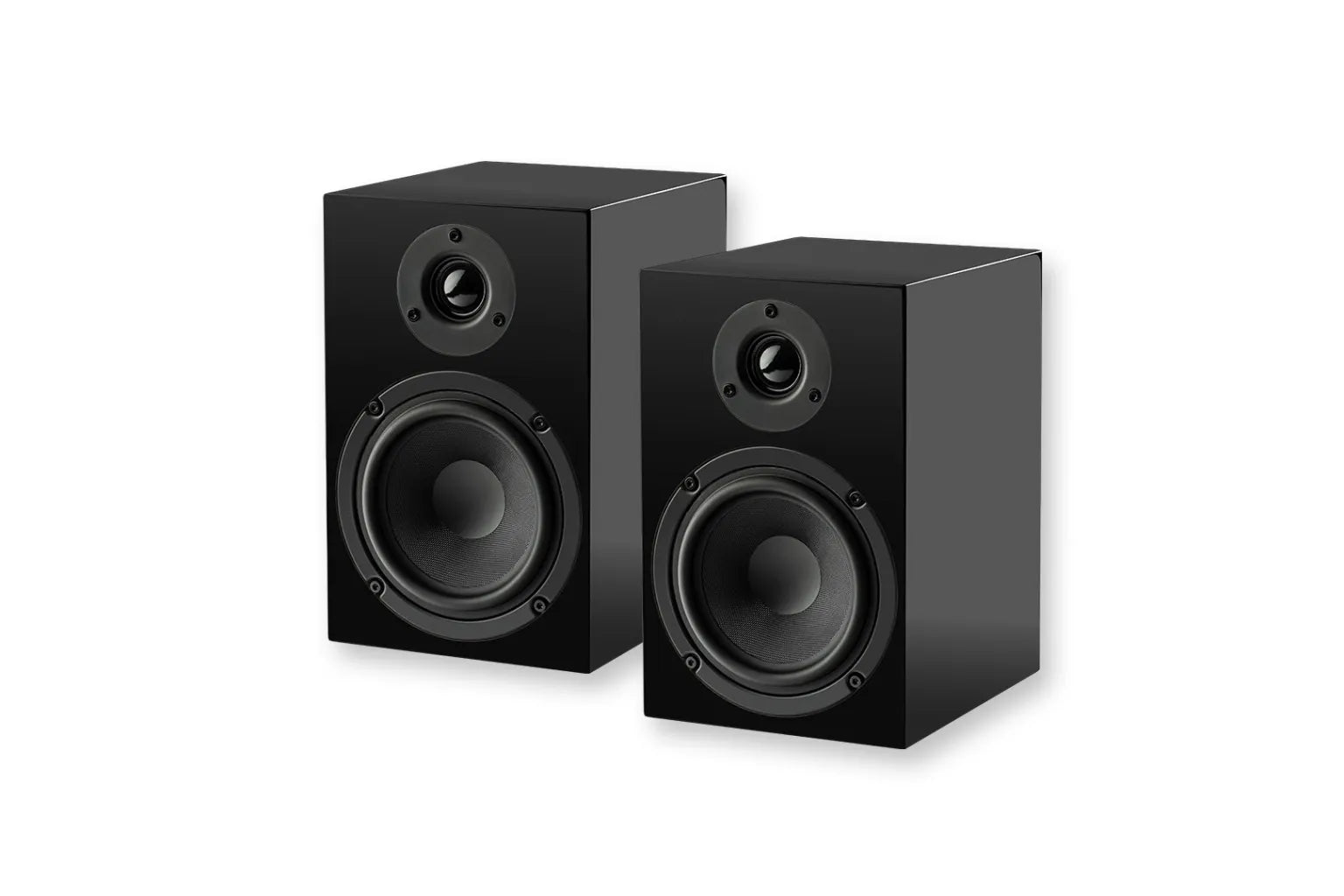 Pro-ject audio Speaker Box 5E Hi-fi Bookshelf Speaker Gloss Black