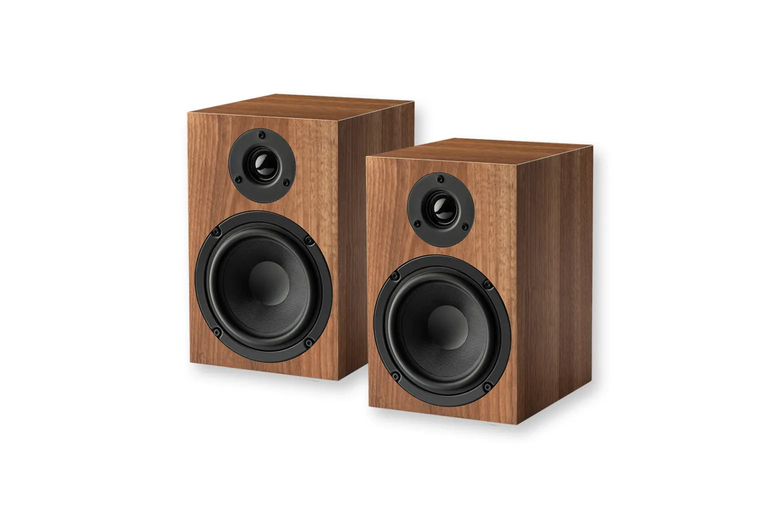 Pro-ject audio Speaker Box 5E Hi-fi Bookshelf Speaker Walnut