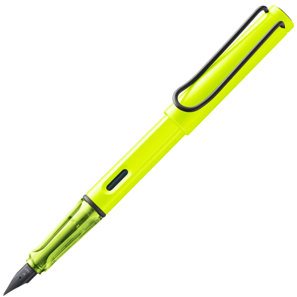 LAMY safari Fountain Pen Neon-yellow M Nib