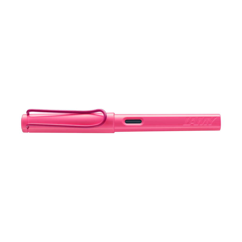 LAMY safari Fountain Pen Neon-pink M Nib