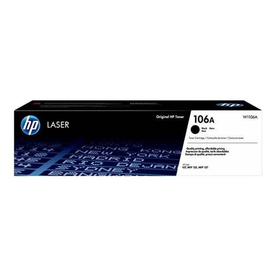 W1106A HP106A BLACK TONER