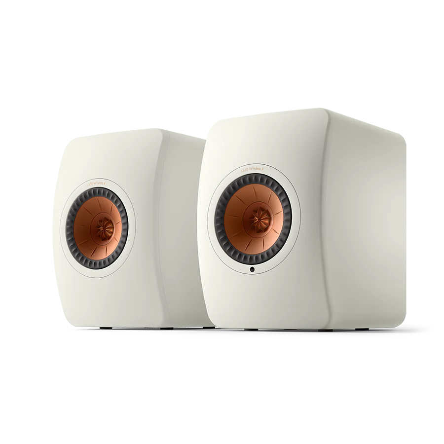 KEF LS50 Wireless II Hi-fi Speaker Mineral White