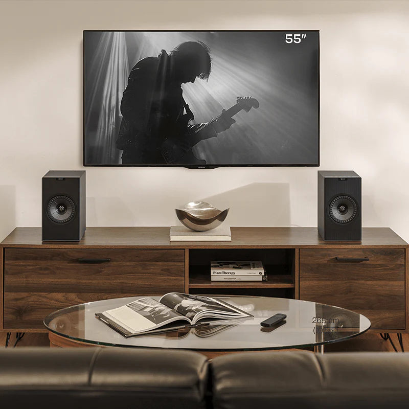 KEF Coda W Wireless Hi-Fi Speaker Dark Titanium