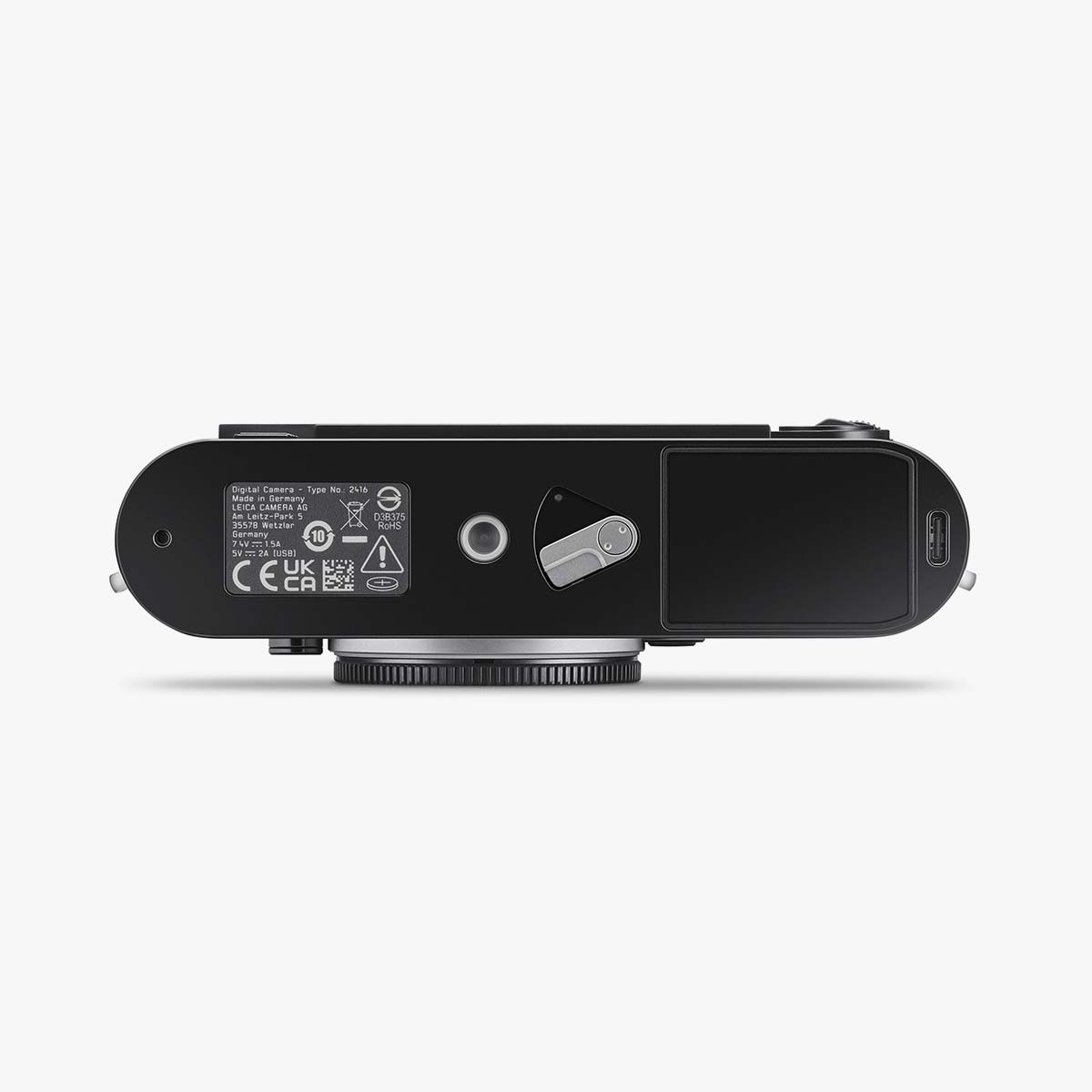 Leica M11 Glossy Black Paint Finish