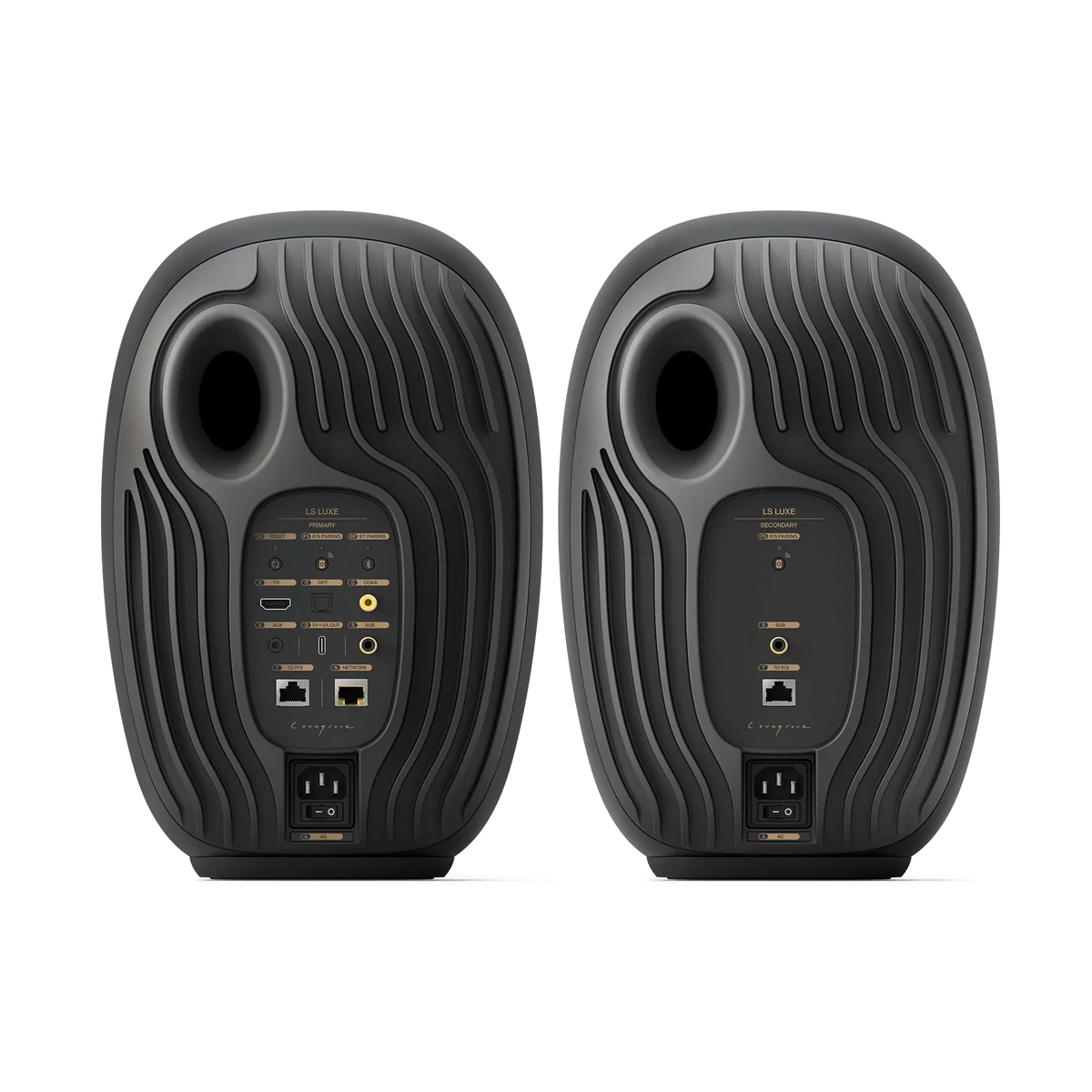 KEF LS LUXE Eclipse Black Wireless Hi-Fi speakers