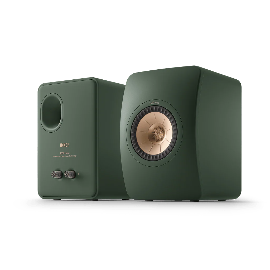 KEF LS50 Meta Hi-fi Speaker Moss Green