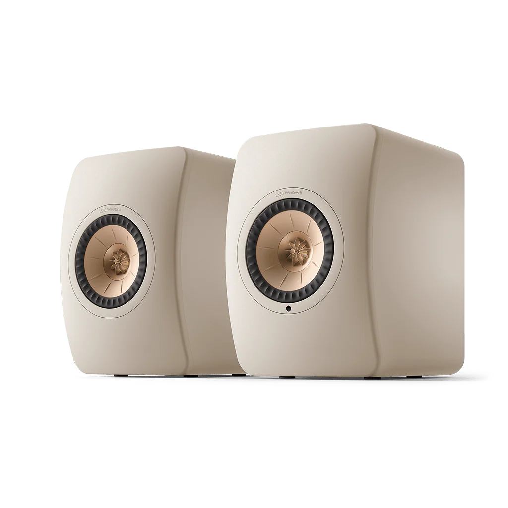 KEF LS50 Wireless II Hi-fi Speaker Sand Shell