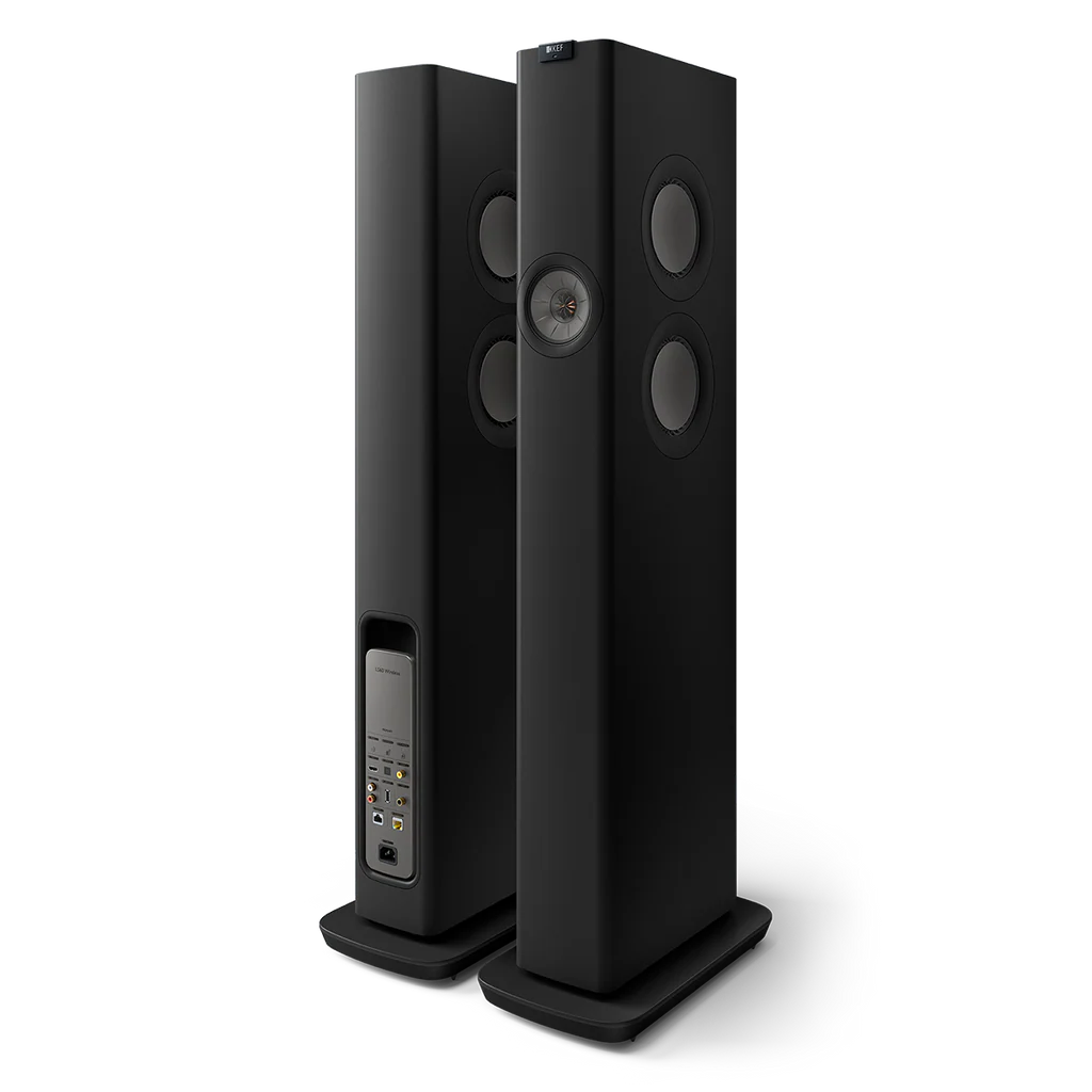 KEF LS60 Wireless Hi-fi Speaker Carbon Black