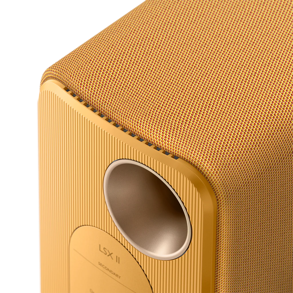 KEF LSX II Wireless Hi-fi Speaker Amber Haze