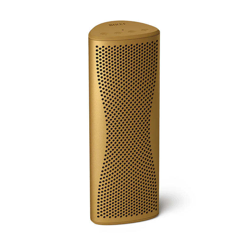 KEF MUO Hi-Fi Bluetooth Speaker Amber Haze