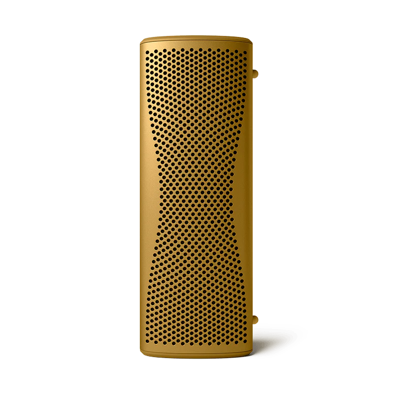 KEF MUO Hi-Fi Bluetooth Speaker Amber Haze