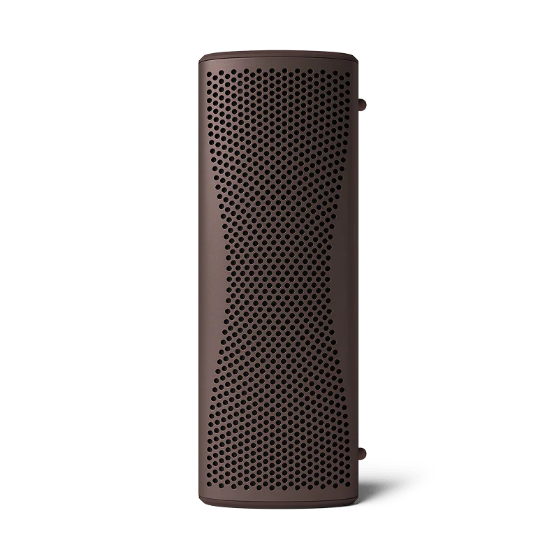 KEF MUO Hi-Fi Bluetooth Speaker Cocoa Brown