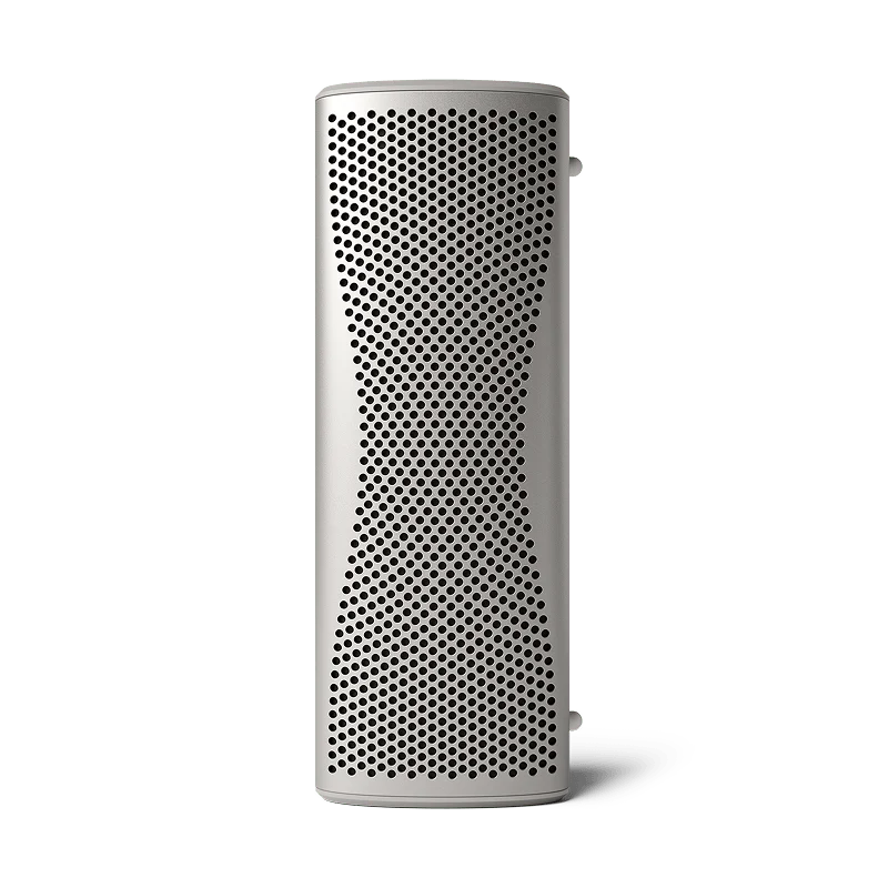 KEF MUO Hi-Fi Bluetooth Speaker Silver Dusk