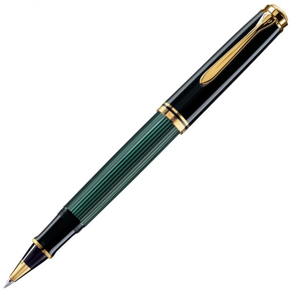 Pelikan Souveran 400 Series Black Green Rollerball pen