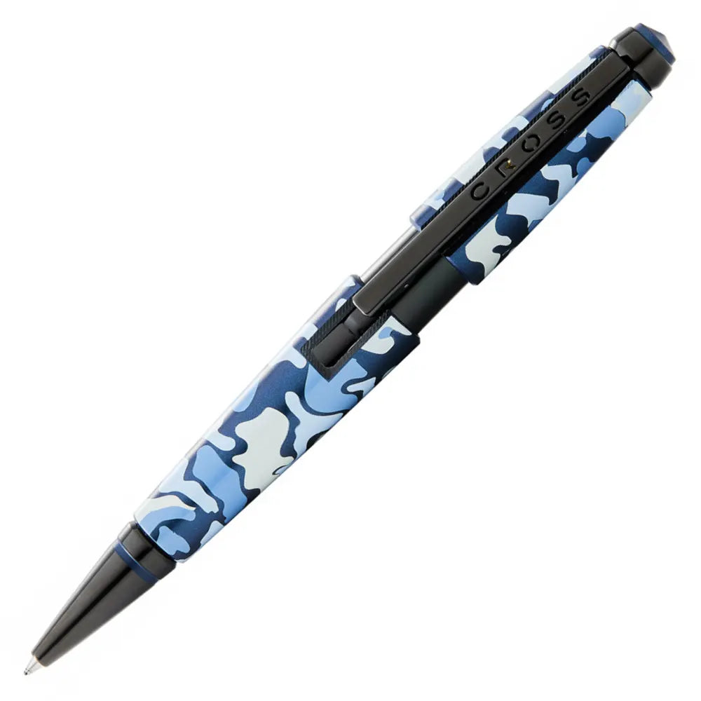 Cross Edge Blue Camo Rollerball pen