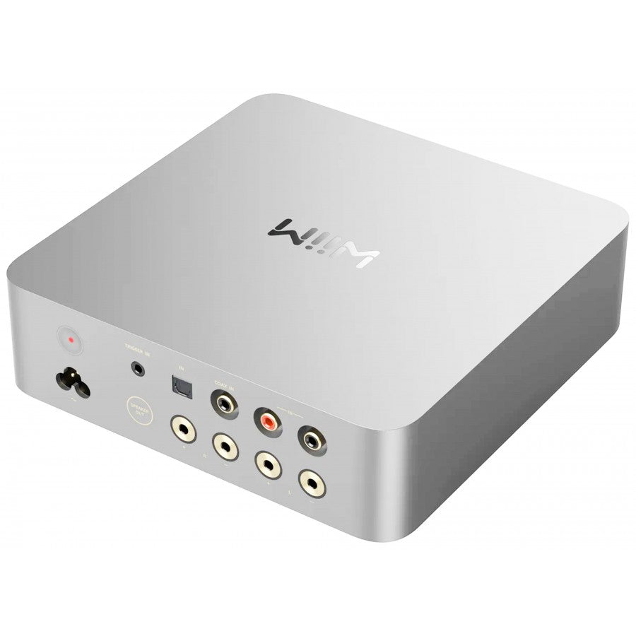 WiiM Amp Vibelink Power Amplifier Silver