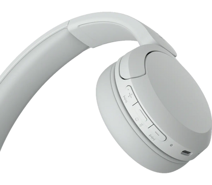 Sony WH-CH520 Wireless Headphones with Microphone | White