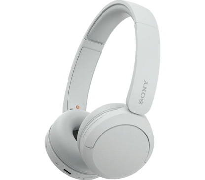 Sony WH-CH520 Wireless Headphones with Microphone | White