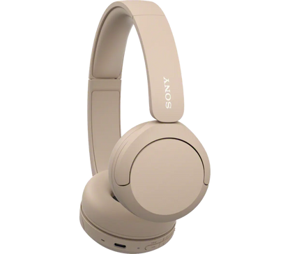 Sony WH-CH520 Wireless Headphones with Microphone | Capuccino
