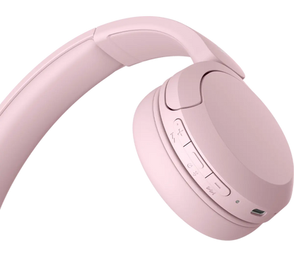 Sony WH-CH520 Wireless Headphones with Microphone | Pink
