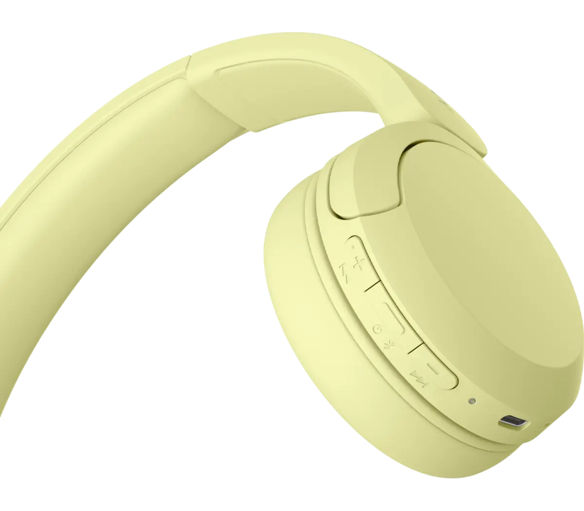 Sony WH-CH520 Wireless Headphones with Microphone | Yellow