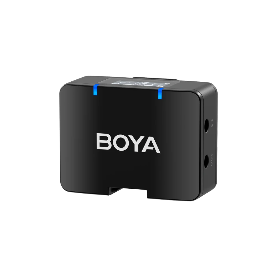 BOYA BOYAMIC Wireless HD Lavalier Microphone Smartphone USB-C Camera 200m range 10h