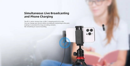 BOYA BY-V10 wireless microphone with USB-C