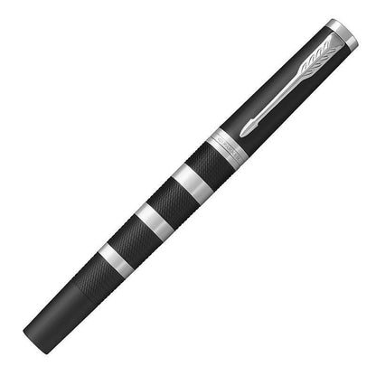 Parker Royal Ingenuity Premium Large Rubber Black Chrome Fountain pen