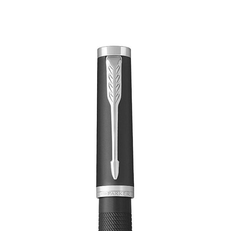 Parker Royal Ingenuity Premium Large Rubber Black Chrome Fountain pen