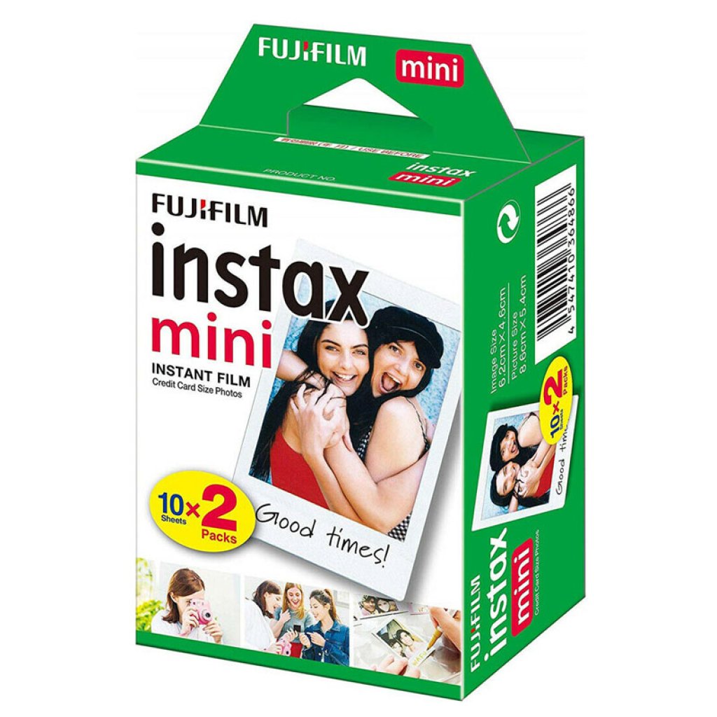 Fujifilm Instax Mini Instant Film, 20 sheets