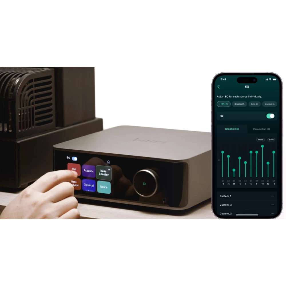 WiiM Amp Ultra All-In-One Streaming Amplifier Box