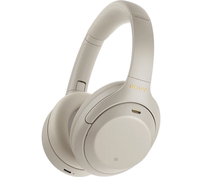 Sony WH-1000XM4 Wireless Bluetooth Noise-Cancelling Headphones - Silver