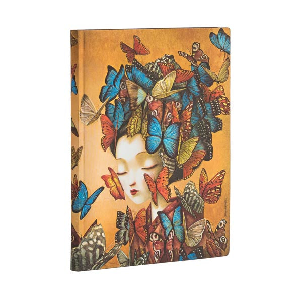 Paperblanks Madame Butterfly Softcover Lined Journal