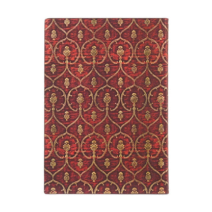 Paperblanks Red Velvet Softcover Lined Journal