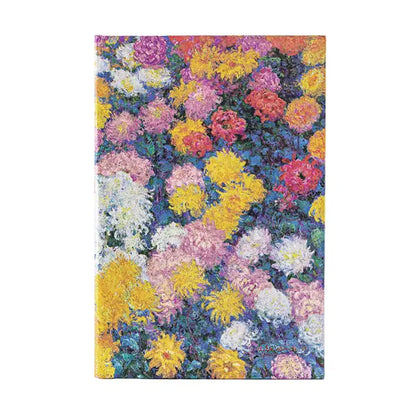 Paperblanks Monet’s Chrysanthemums Hardcover Lined Journal