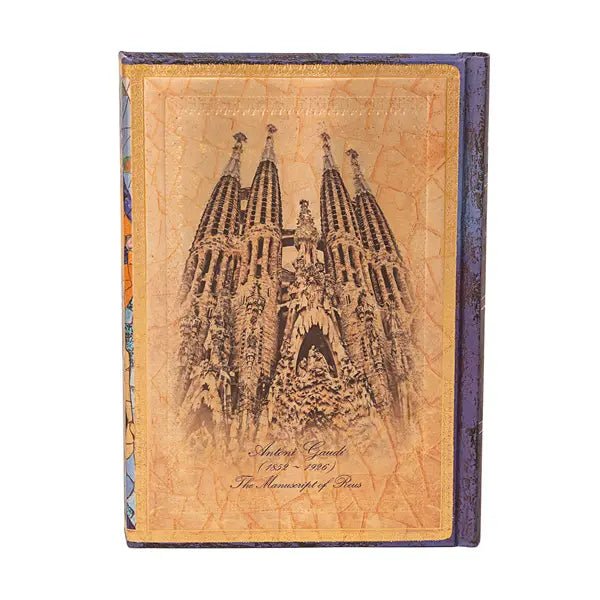 Paperblanks Gaudi, The Manuscript of Reus Hardcover Lined Journal