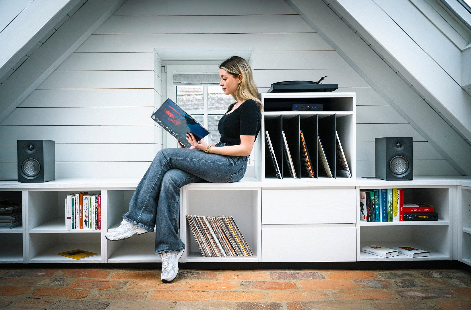 Pro-ject audio Colourful Audio System Bundle E Satin Green
