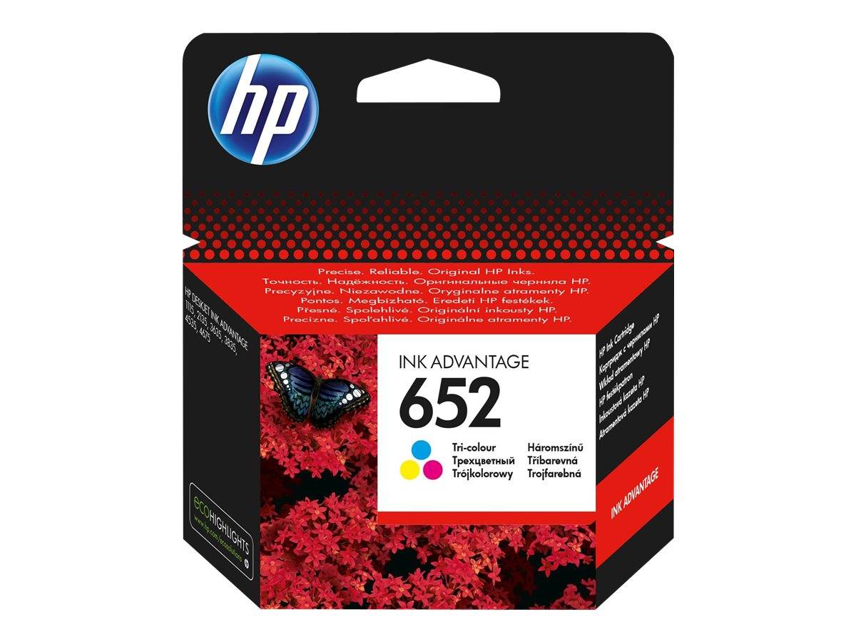 HP 652 Tricolour ink cartridge