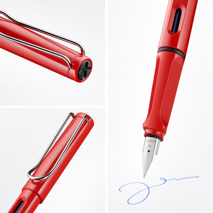 LAMY safari Fountain Pen Red F nib