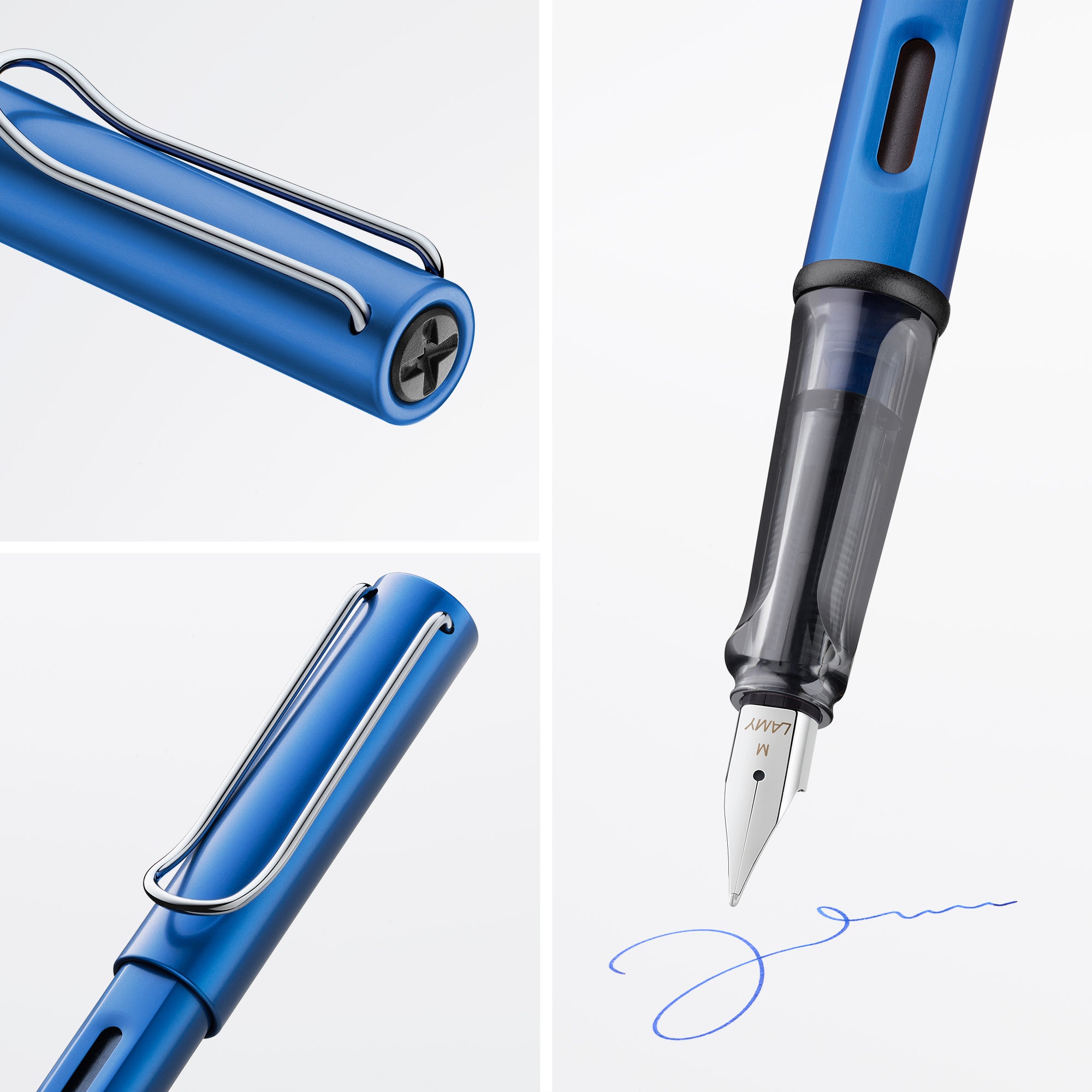 LAMY Al-star Fountain Pen Oceanblue F Nib