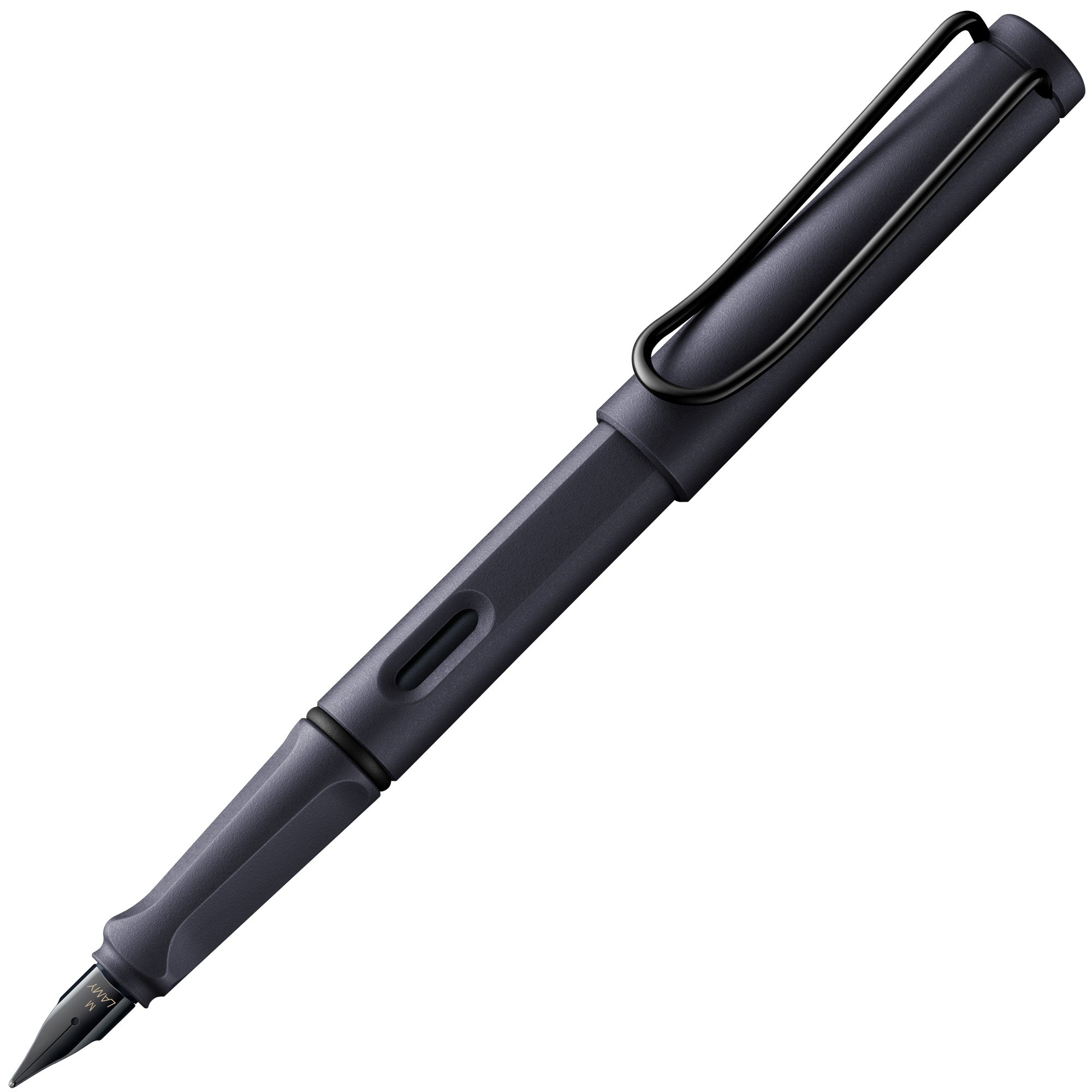 LAMY safari Fountain Pen Steel Black F nib