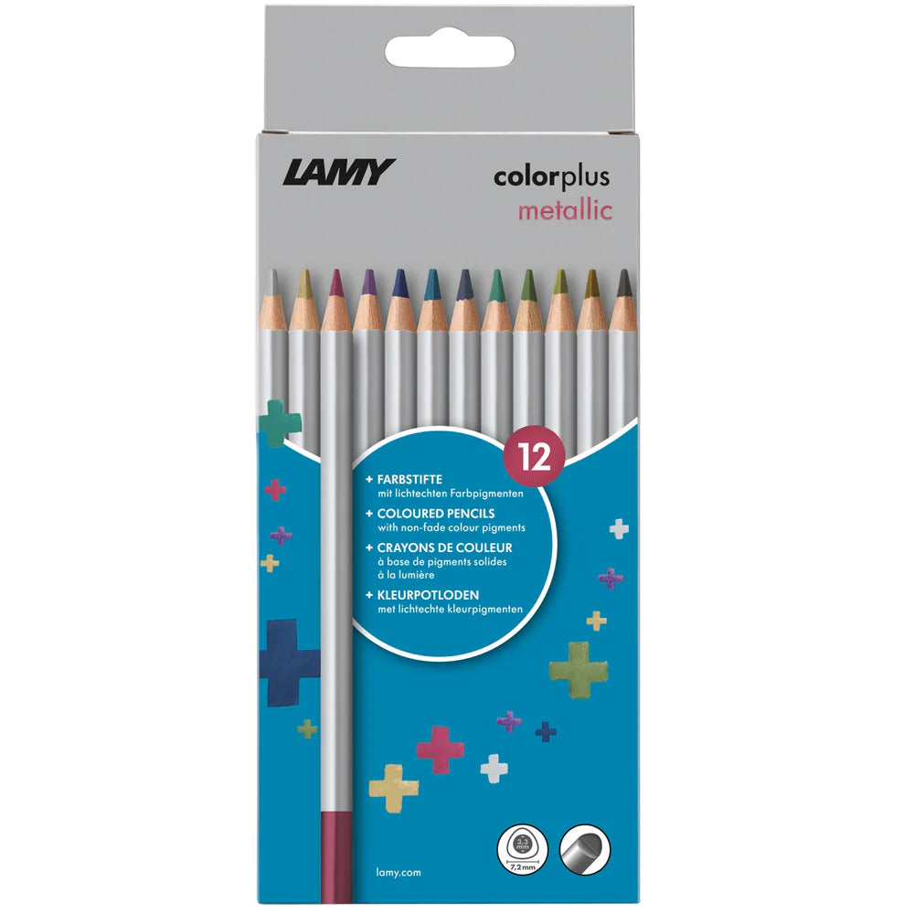 LAMY colorplus metallic Colouring Pencil 12-pack