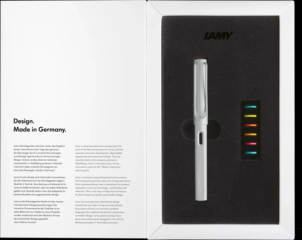 LAMY safari multicolor Set white M nib