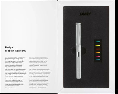LAMY safari multicolor Set white M nib