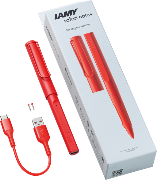 LAMY Note+ Digital pen Red for Ipads